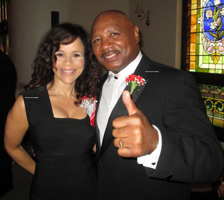 Marvelous with actress Rosie Perez