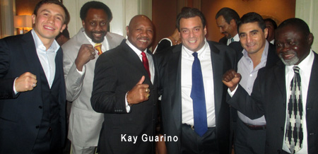 Gennady Golovkin, Thomas Hearns, Marvelous,Mauricio Sulaiman, Erik Morales, Azumah Nelson