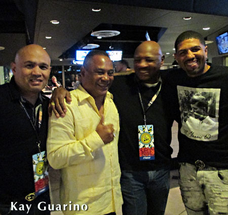 Marvelous with Boxing Champions Jasse J. Leija Juan Laporte Winky Wright