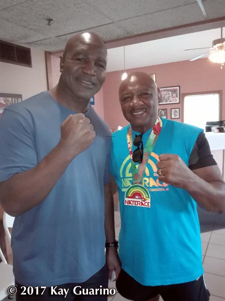 Boxing Champion Evander (The Real Deal) Holyfield