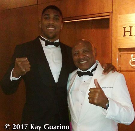 Anthony Joshua boxing champion with Marvelous, Berlin 2016