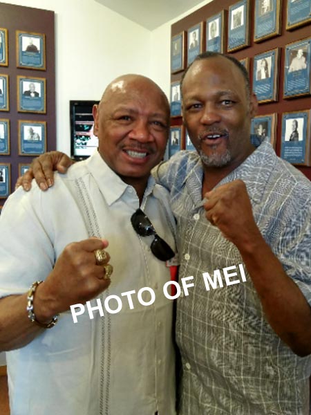 Boxing Welterweight Champion Donald Curry and Marvelous