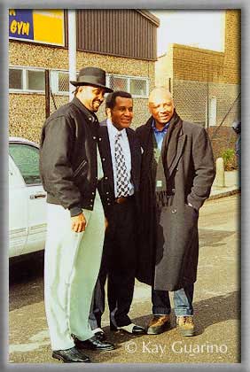 Boxers Emanuel Stewart and Thomas Hearns