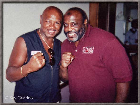 The Marvelous One with The Camden Buzzsaw, Muhammad Qawi, US light-heavyweight champion.