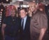 The Marvelous One with promoter Bob Arum,
and world heavyweight champion George Foreman.