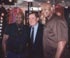 The Marvelous One with promoter Bob Arum,
and world heavyweight champion George Foreman.